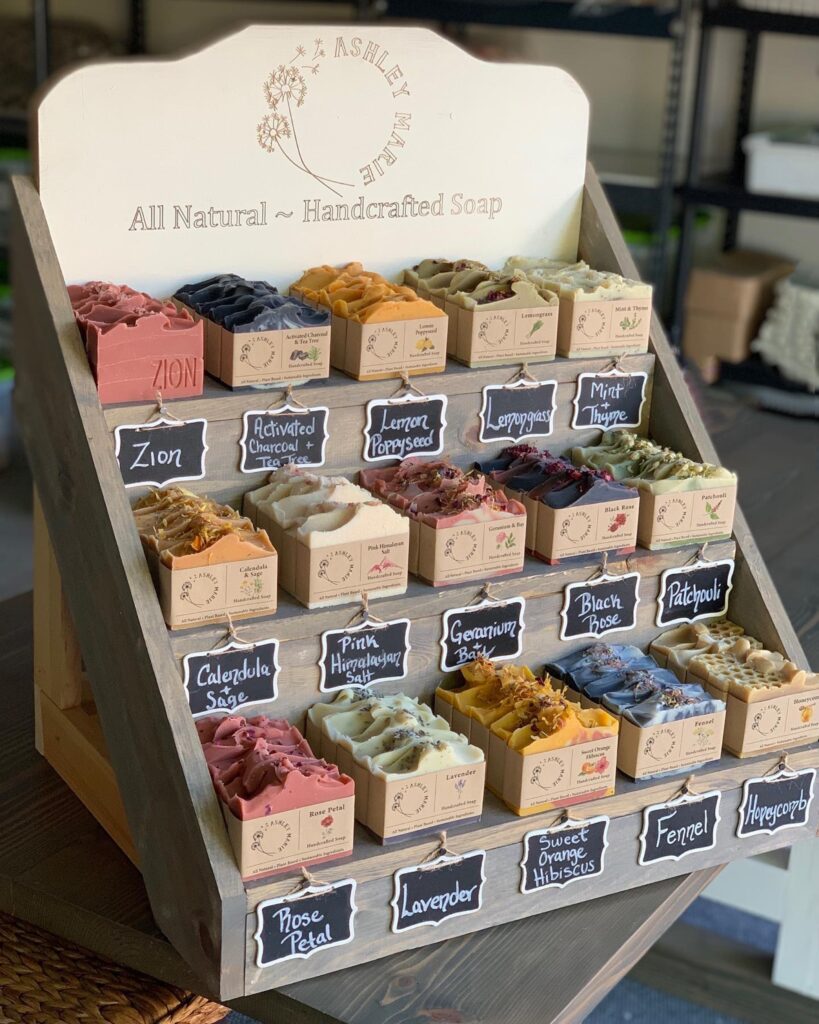 Soap Stall featuring all varieties
