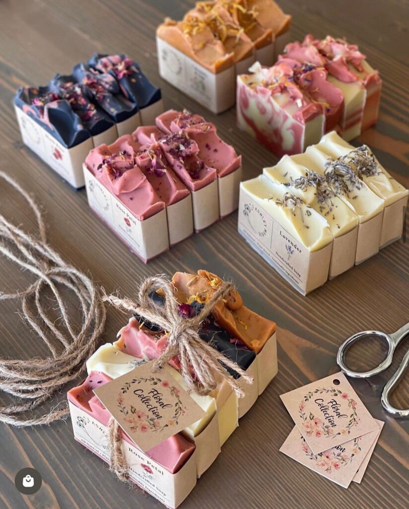 Floral Collection by Ashley Marie Soap