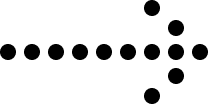 Black Dot Arrow
