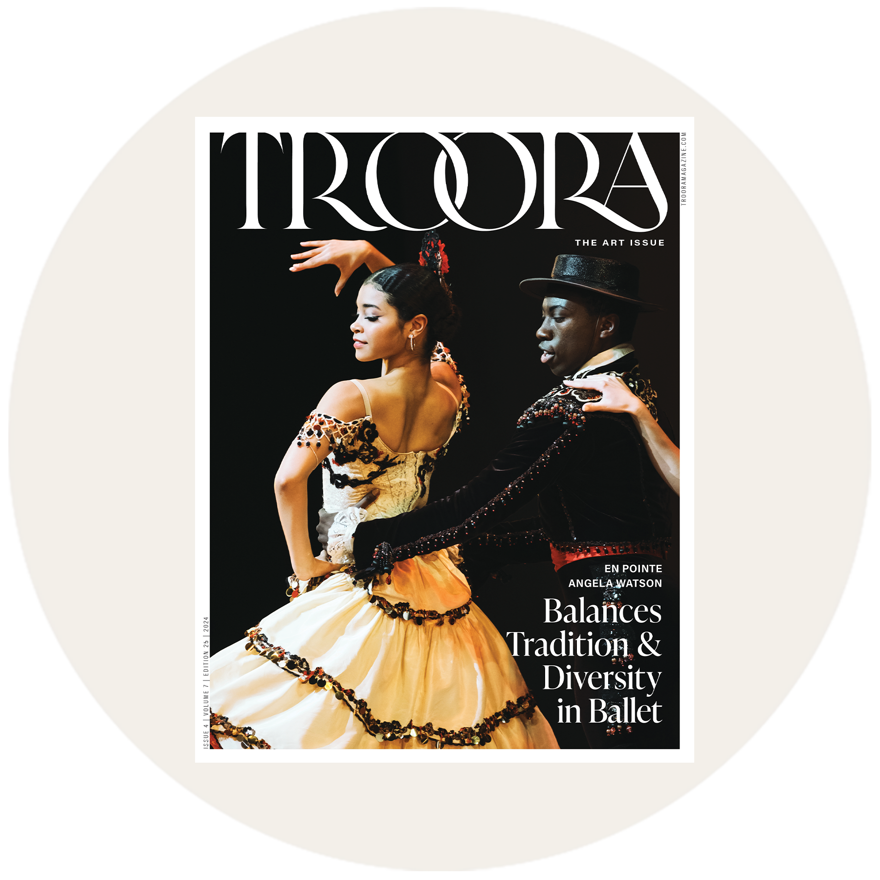 Magazine Cover featuring Mohau Modisakeng