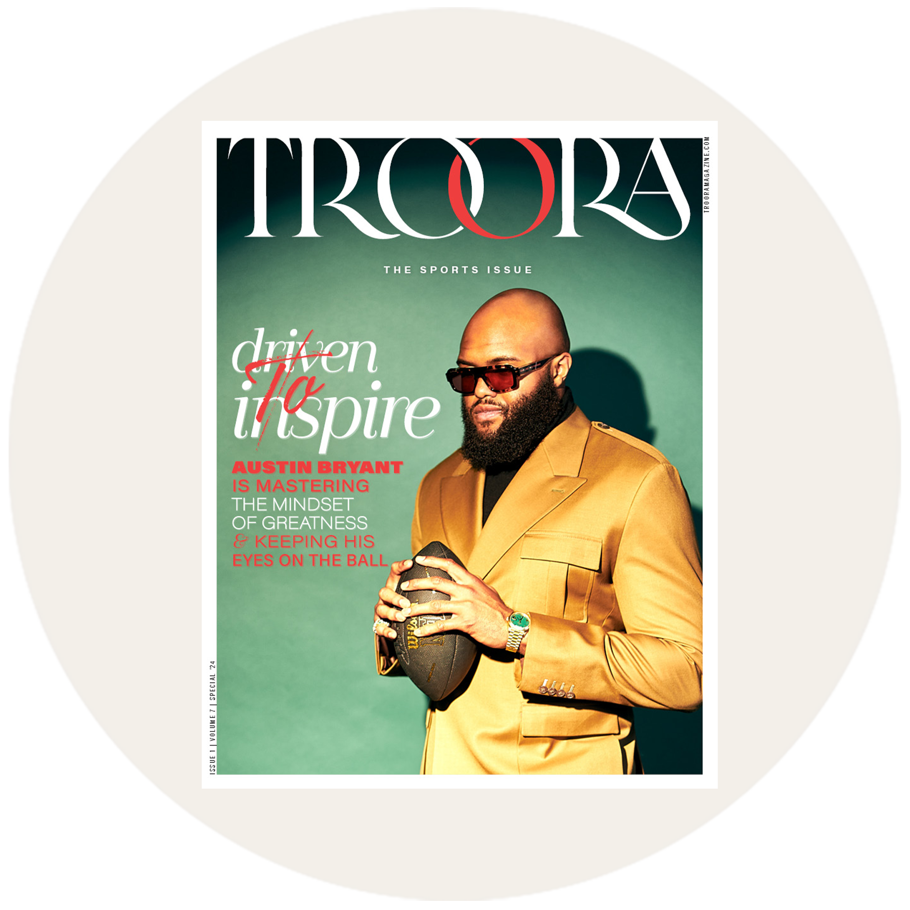 Magazine Cover featuring Mohau Modisakeng