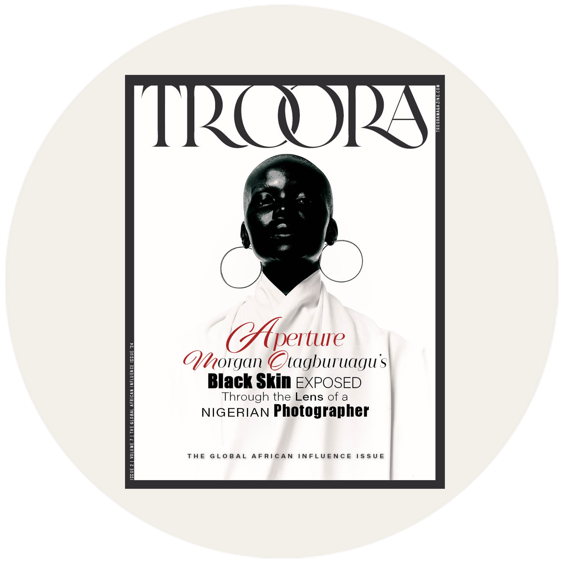 Magazine Cover featuring Mohau Modisakeng