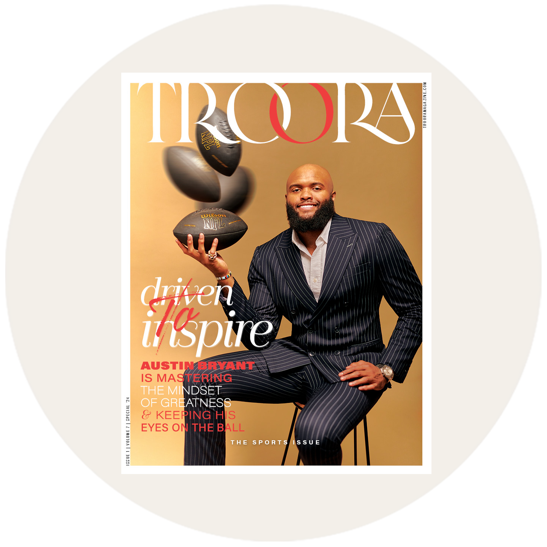 Magazine Cover featuring Mohau Modisakeng